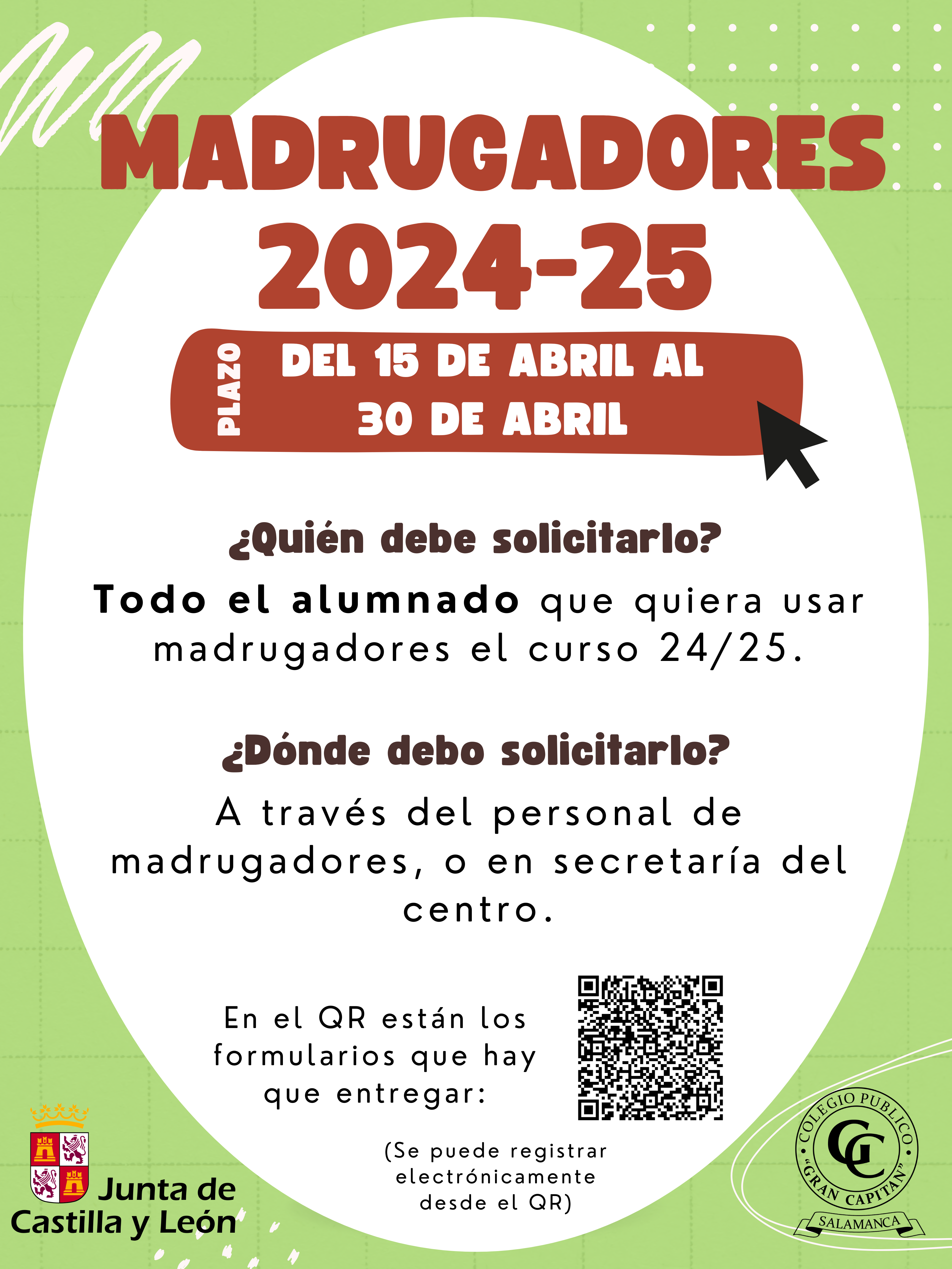 MADRUGADORES CURSO 24-25